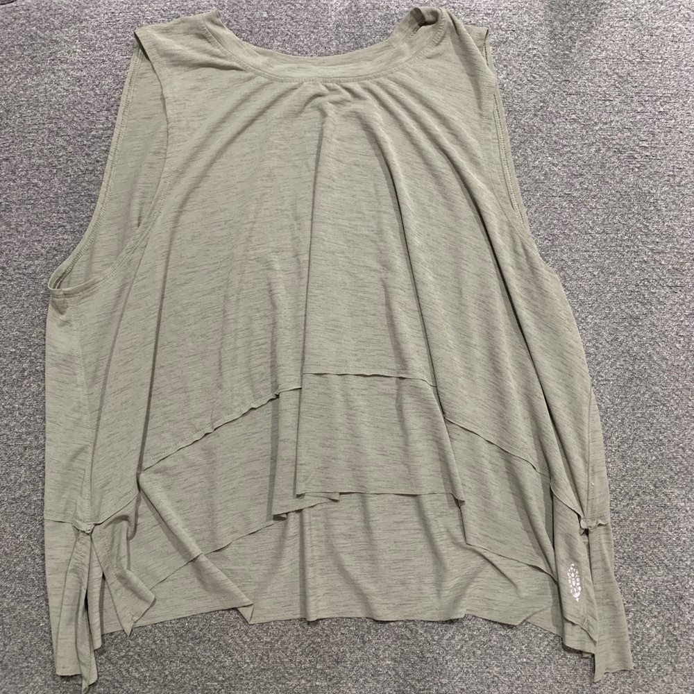 FP Movement by Free People Sage Green Tank Top